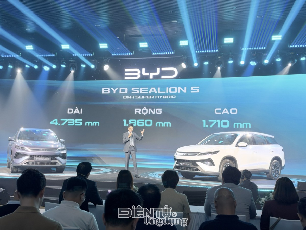 BYD Sealion 5 chính thức ra mắt