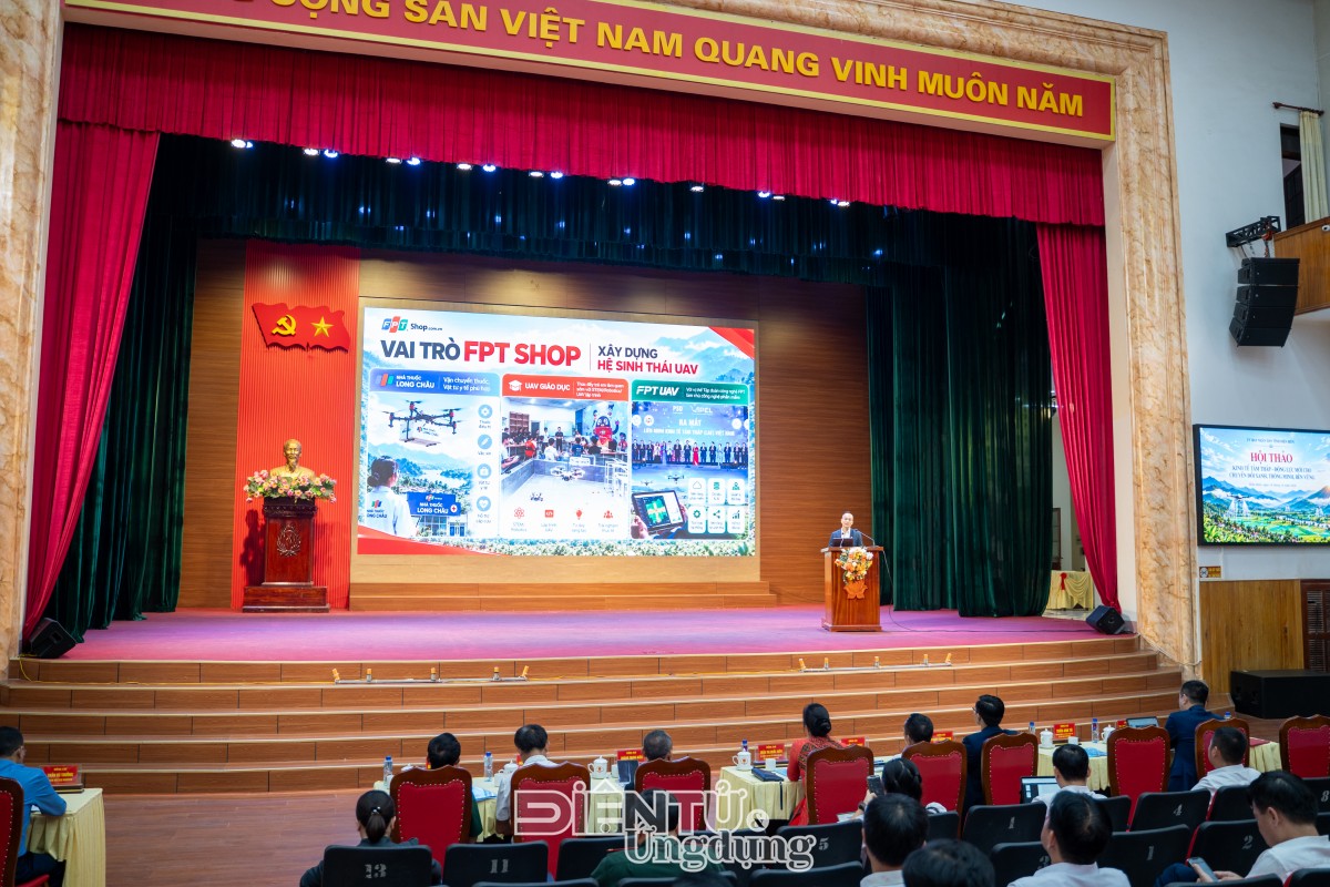 FPT Shop đồng hành cùng Điện Biên phát triển mô hình UAV trong nông nghiệp
