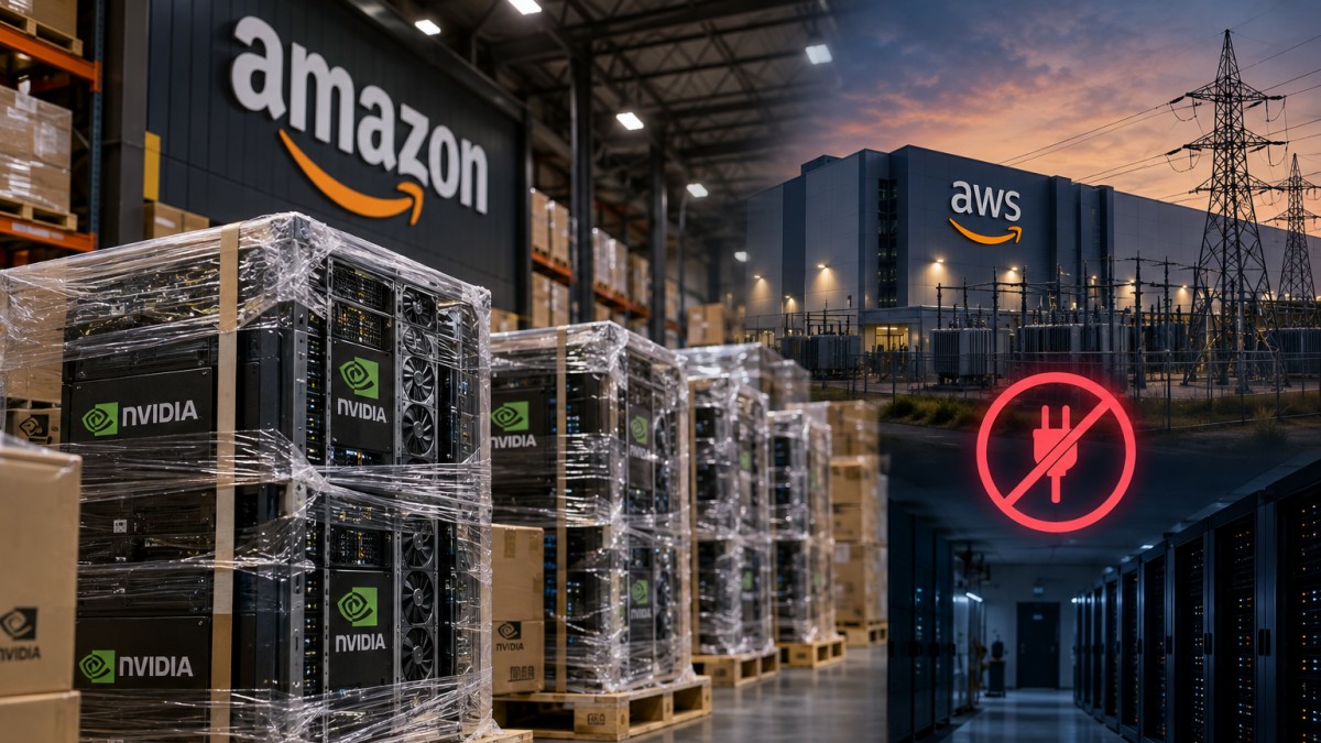 Amazon mua máy chủ AI hàng tỷ USD, một phần phải chờ điện