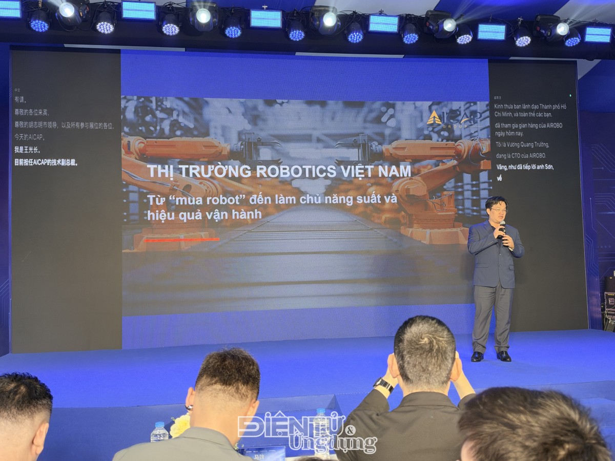 Chung tay khẳng định vị thế Việt Nam trong chuỗi giá trị robot