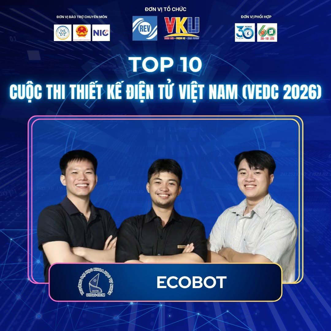 VEDC 2026: 10 đội thi, 10 hướng sáng tạo công nghệ vào chung kết toàn quốc