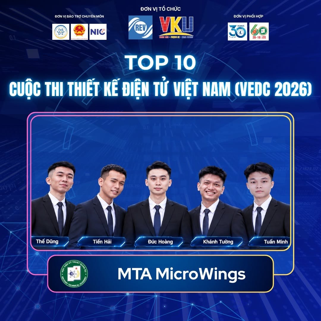 VEDC 2026: 10 đội thi, 10 hướng sáng tạo công nghệ vào chung kết toàn quốc