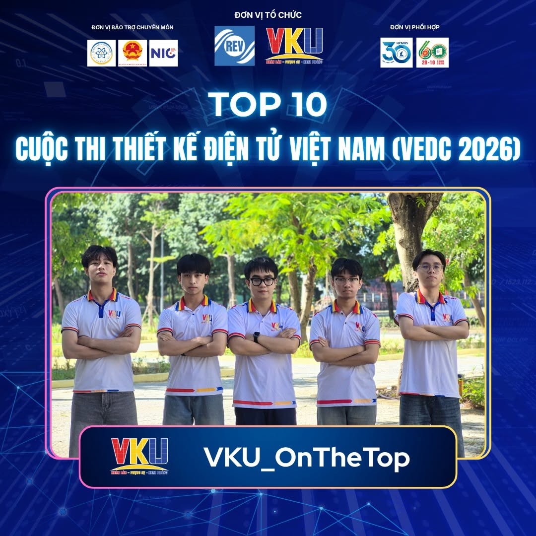 VEDC 2026: 10 đội thi, 10 hướng sáng tạo công nghệ vào chung kết toàn quốc