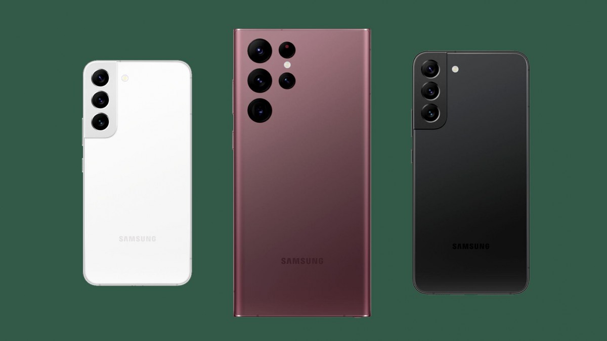 Dòng điện thoại Samsung Galaxy S22 nằm trong số các sản phẩm liên quan đến vụ xử phạt về quảng cáo hiệu năng chơi game tại Hàn Quốc. Ảnh: Samsung.