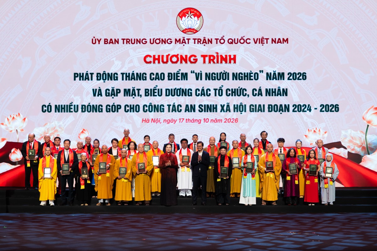 Gần 367 tỷ đồng được ủng hộ trong chương trình phát động “Tháng cao điểm vì người nghèo” năm 2026 Gần 367 tỷ đồng được ủng hộ trong chương trình phát động “Tháng cao điểm vì người nghèo” năm 2026