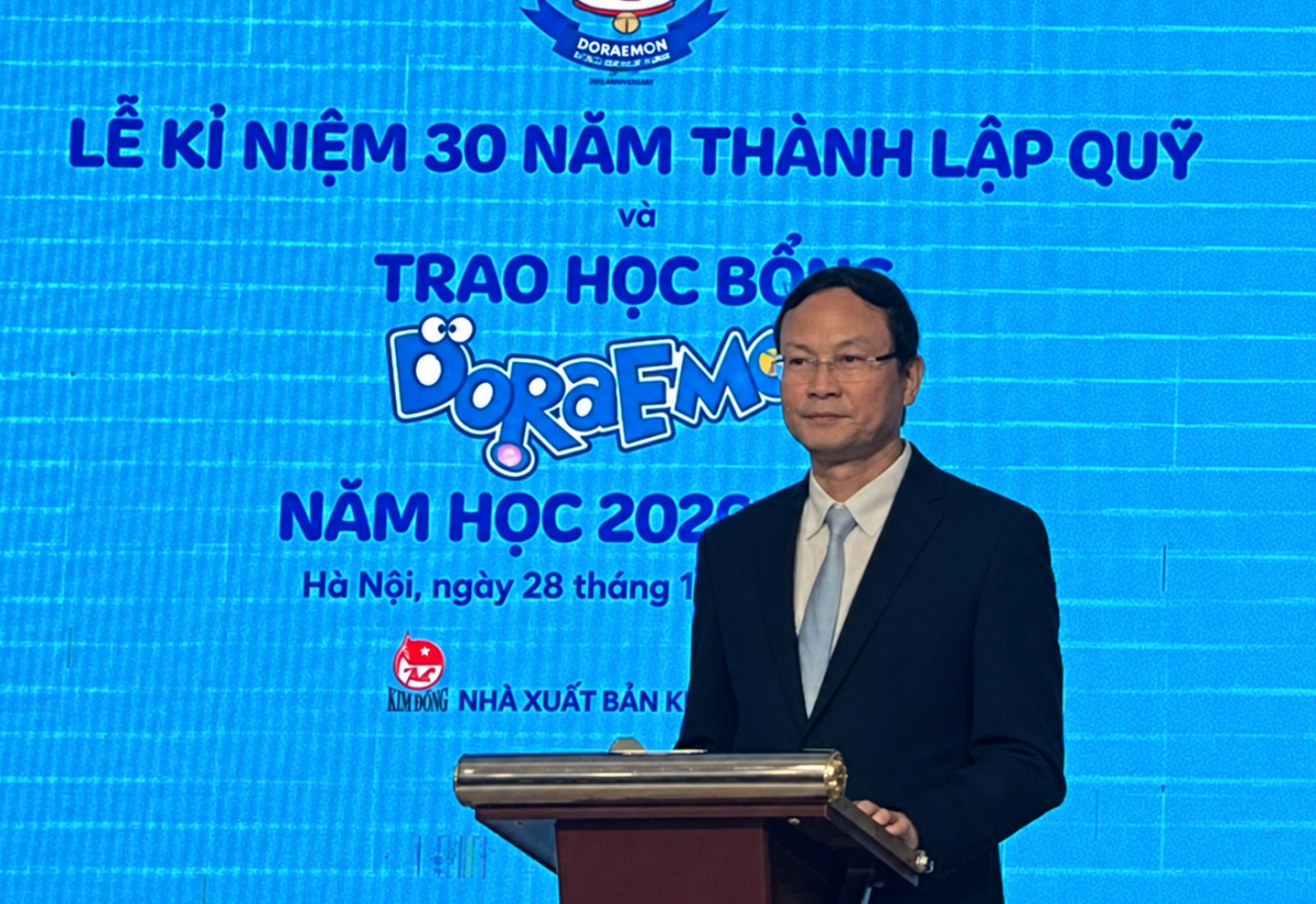 Quỹ Doraemon trao 490 suất học bổng cho học sinh vượt khó Quỹ Doraemon trao 490 suất học bổng cho học sinh vượt khó
