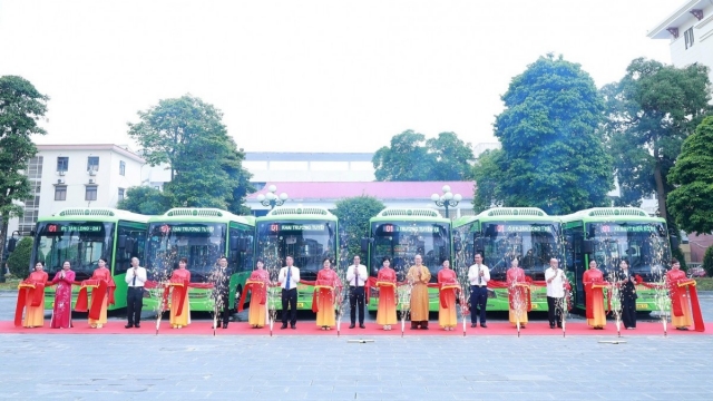 Thái Nguyên khai trương tuyến buýt điện đầu tiên, đầu tư gần 60 tỷ đồng