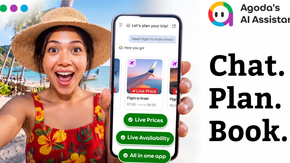 Đưa AI vào nền tảng, Agoda chốt chuyển chỉ trong một khung chat