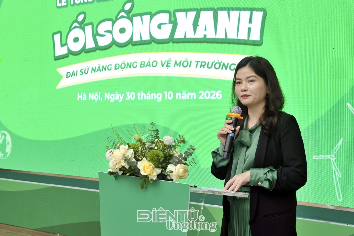 Tổng kết và trao giải cuộc thi 'Lối sống xanh - Đại sứ năng động bảo vệ môi trường' 2026