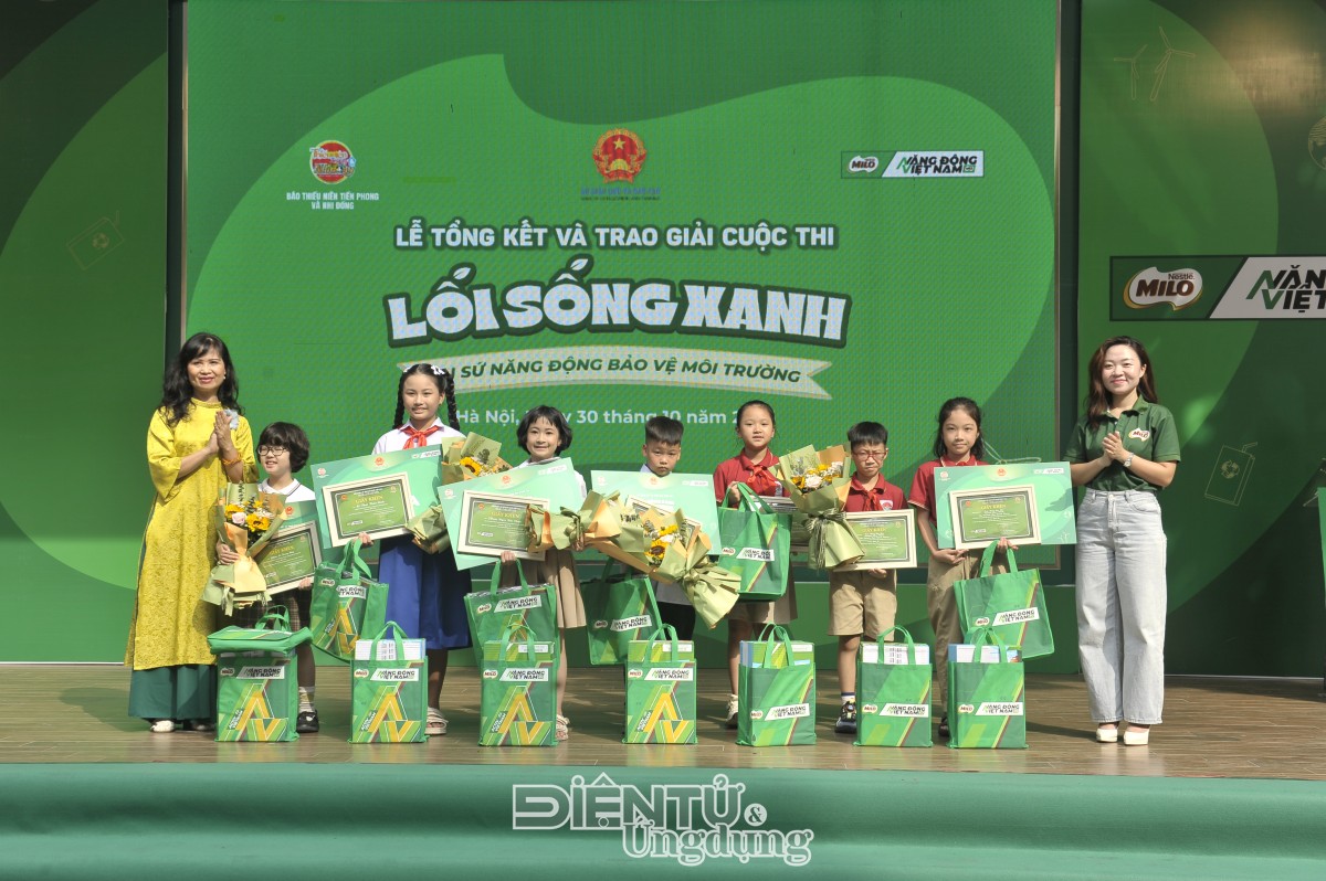 Tổng kết và trao giải cuộc thi 'Lối sống xanh - Đại sứ năng động bảo vệ môi trường' 2026