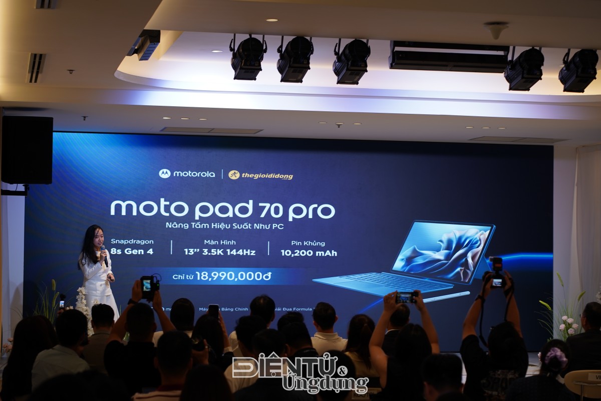 Motorola chính thức gia nhập thị trường tablet Việt Nam