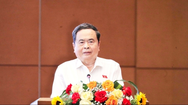 Chủ tịch Quốc hội Trần Thanh Mẫn: Xây dựng các cơ quan báo chí chuyên nghiệp, nhân văn, hiện đại, đẩy mạnh chuyển đổi số