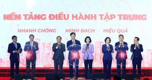 Hà Nội ra mắt nền tảng điều hành tập trung 