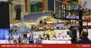 Trận Penalty đầu tiên tại vòng chung kết Robocon Việt Nam 2025