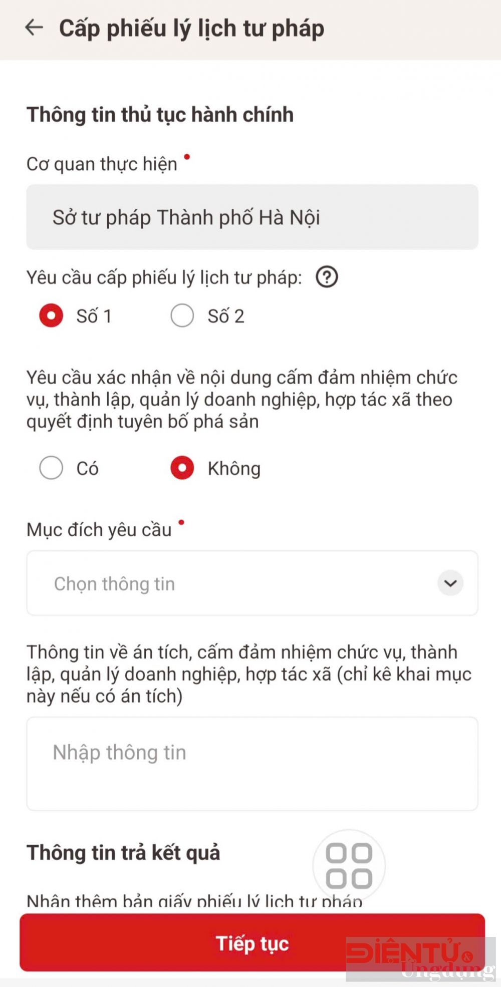 10 buoc don gian de nhan phieu ly lich tu phap qua ung dung vneid