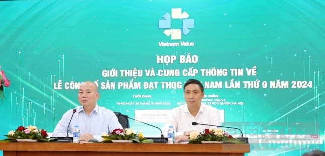 359 sản phẩm được công nhận Thương hiệu quốc gia Việt Nam