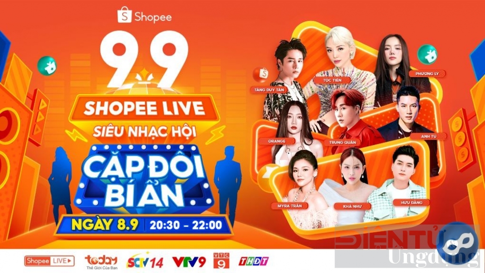 99 shopee live thoi trang my pham quy tu dan sao dinh dam