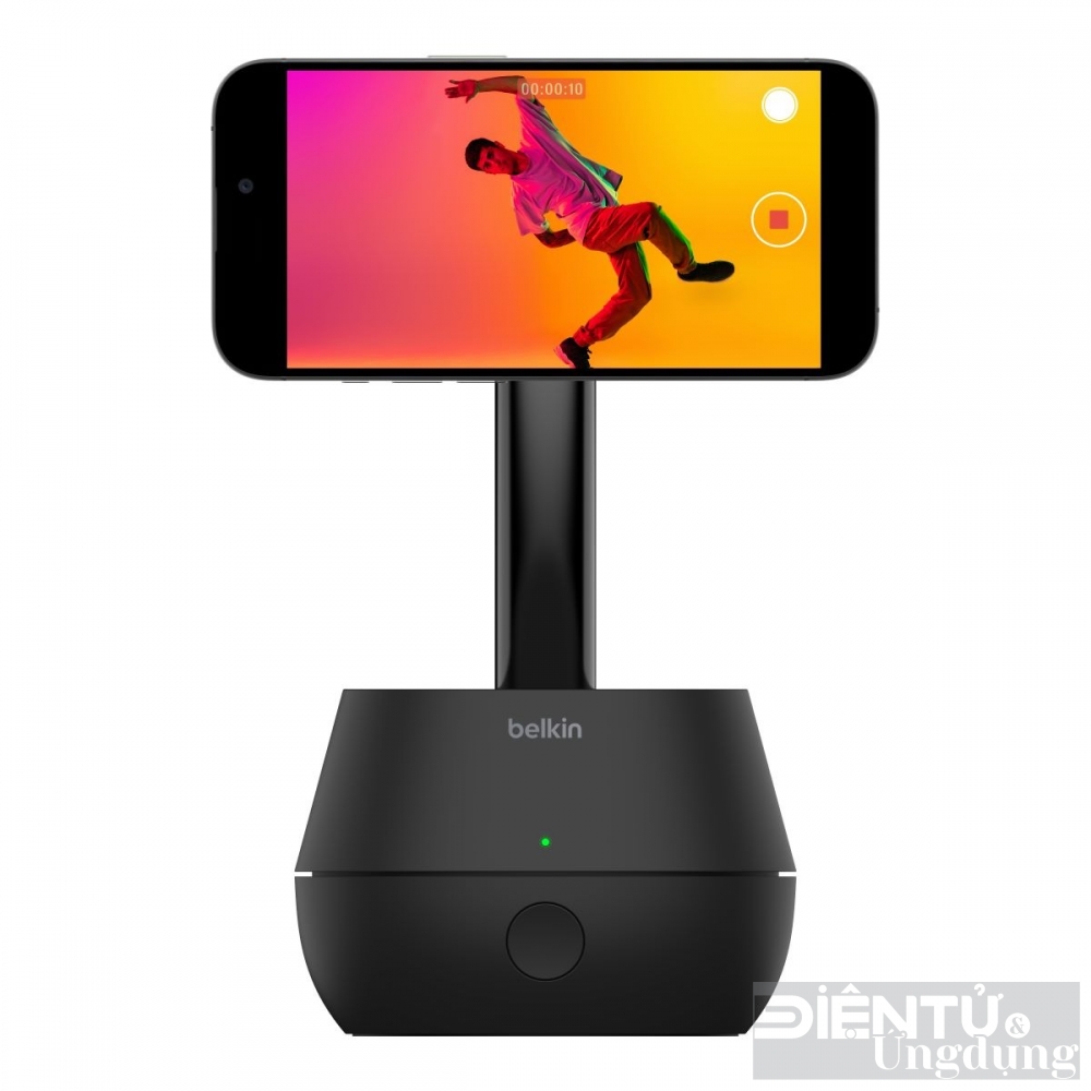 belkin ra mat auto tracking stand pro va cac sa n pha m sac chua n qi2