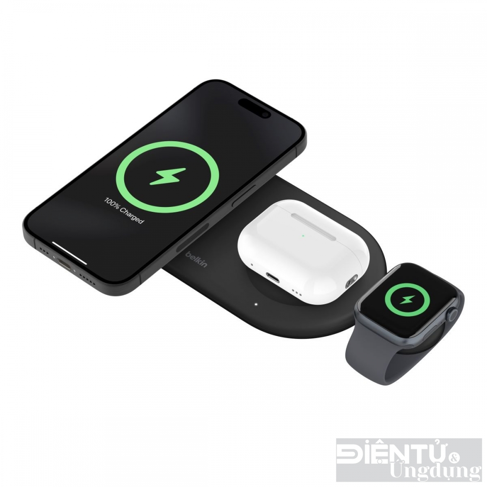 belkin ra mat auto tracking stand pro va cac sa n pha m sac chua n qi2