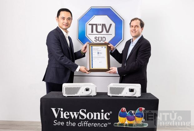 bo doi may chieu viewsonic x1 va x2 dat chung nhan t v s d low blue light