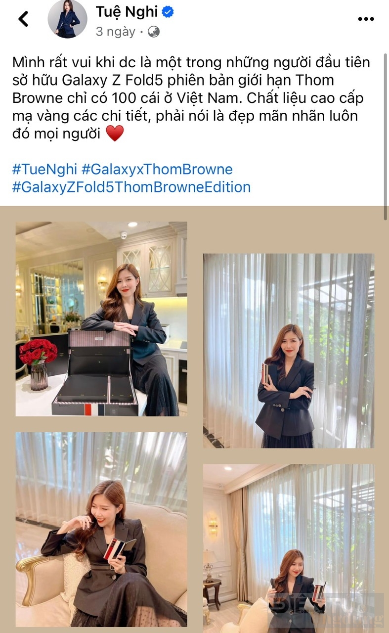 bst galaxy z fold 5 thom browne edition sold out chi sau 10 phut mo ban