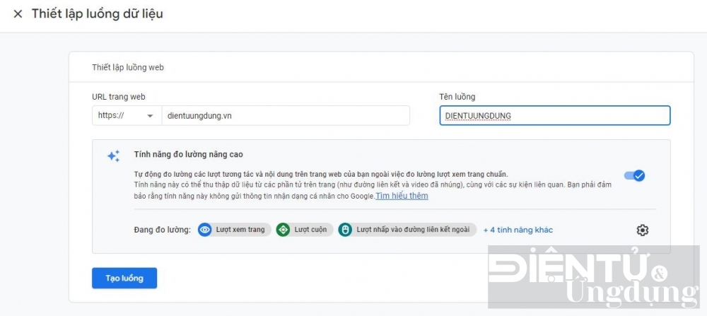 cach tao tai khoan analytics moi nhat nam 2023
