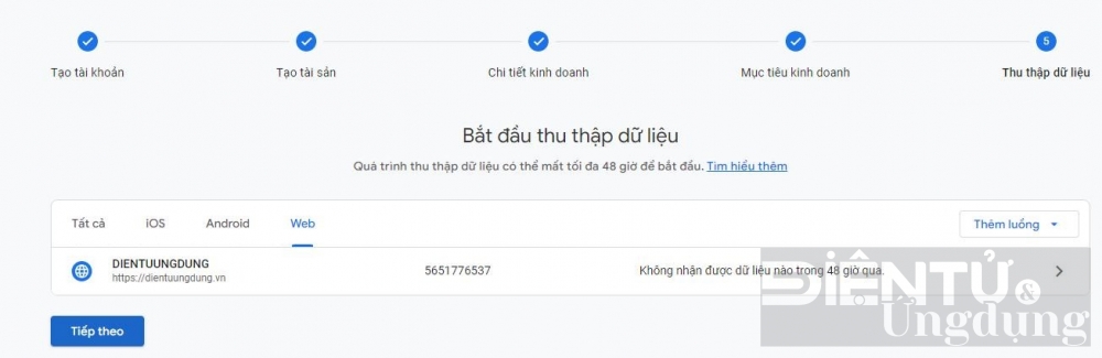 cach tao tai khoan analytics moi nhat nam 2023