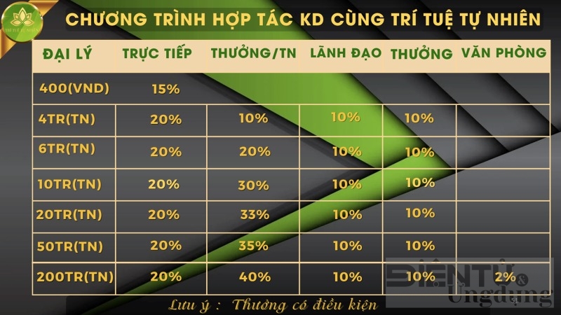 canh bao ve hoat dong kinh doanh da cap trai phep cua cong ty tri tue tu nhien