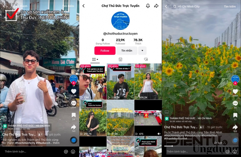 cho thu duc truc tuyen thu duc online market se co mat tren tiktok