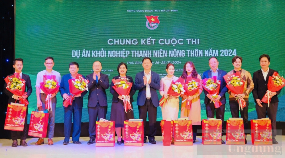 chung ket cuoc thi du an khoi nghiep thanh nien nong thon nam 2024