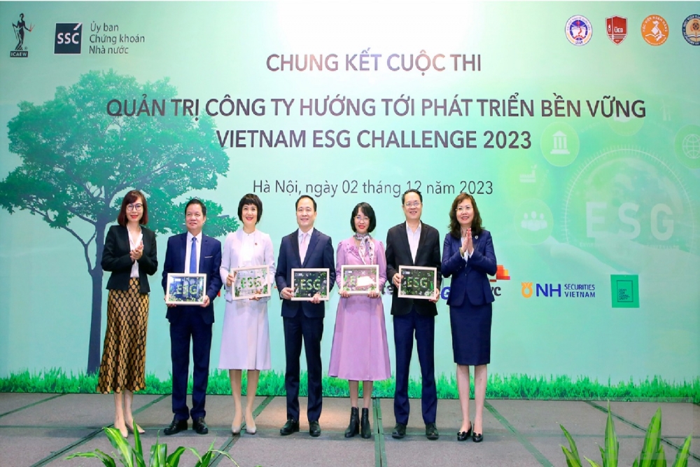 chung ket cuoc thi quan tri cong ty huong toi phat trien ben vung esg challenge 2023