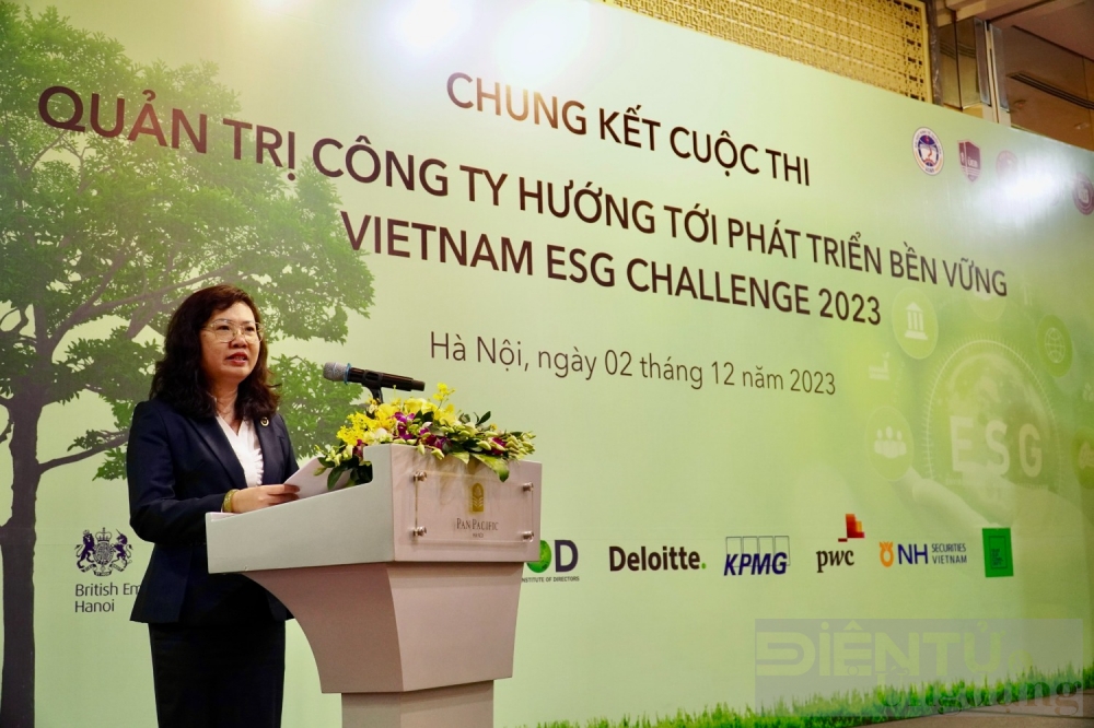 Chung kết cuộc thi Quản trị công ty hướng tới phát triển bền vững ESG Challenge 2023