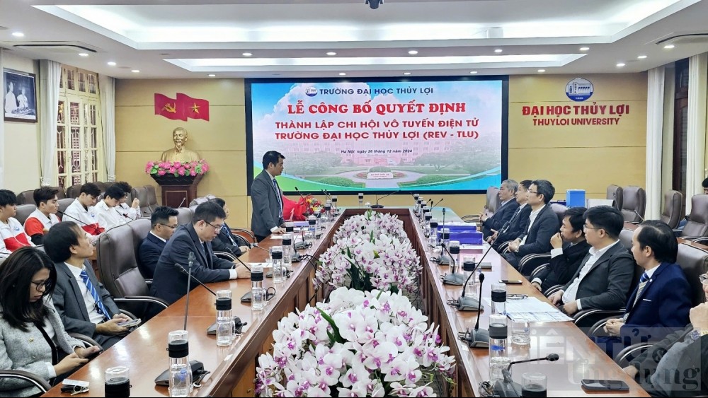 Thành lập Chi hội Vô tuyến - Điện tử Trường Đại học Thủy Lợi: Thúc đẩy hợp tác nghiên cứu và giáo dục