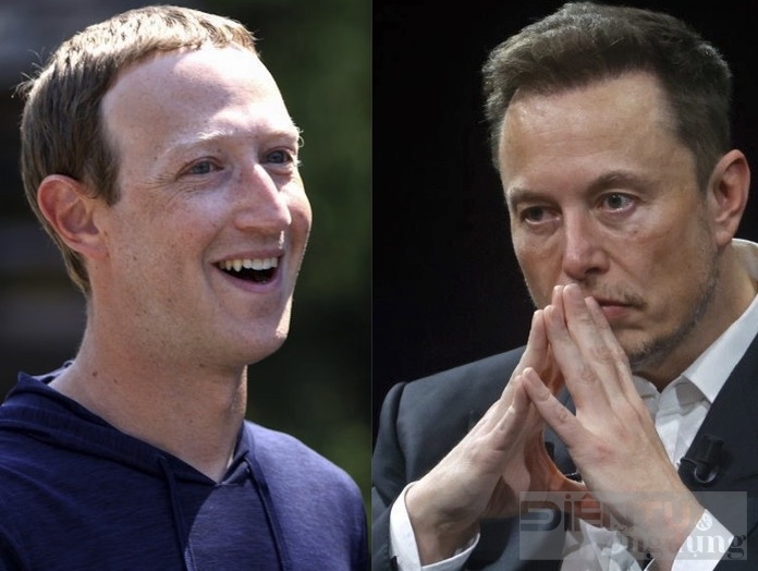 cuoc doi dau giua elon musk va mark zuckerberg tren mxh