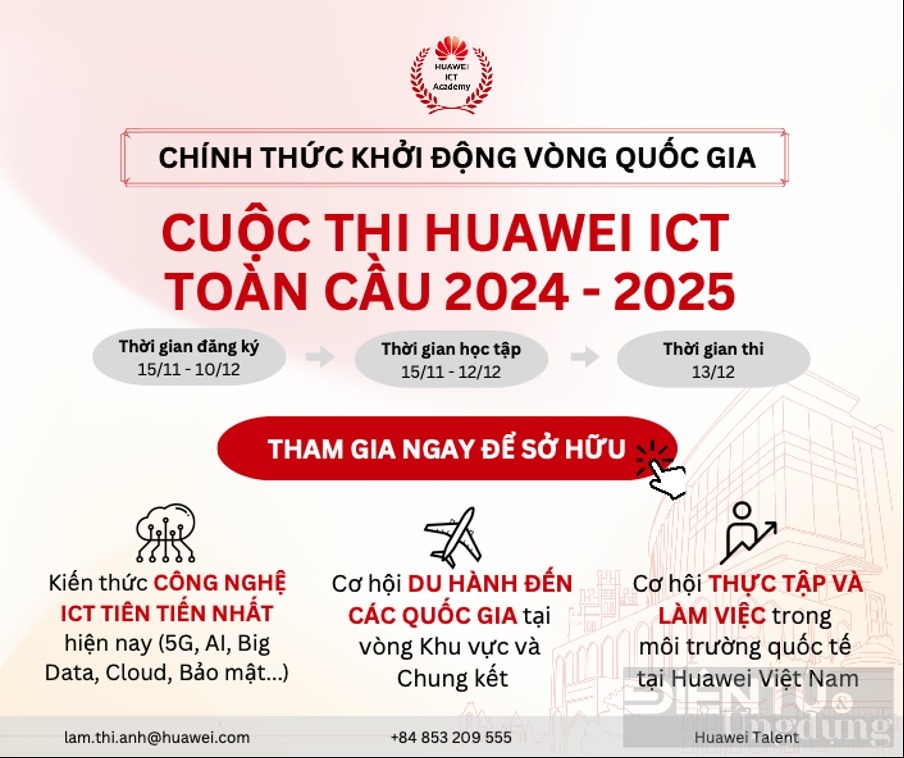 cuoc thi ict competition 2024 2025 chinh thuc khoi dong vong quoc gia