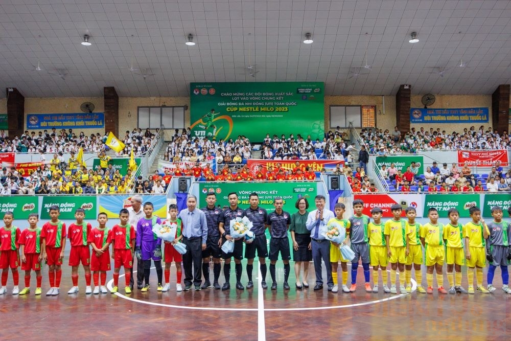cup nestle milo 2023 da tim duoc nha vo dich