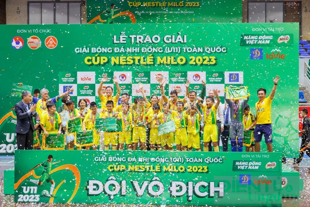Cúp Nestlé MILO 2023 đã tìm được Nhà vô địch.