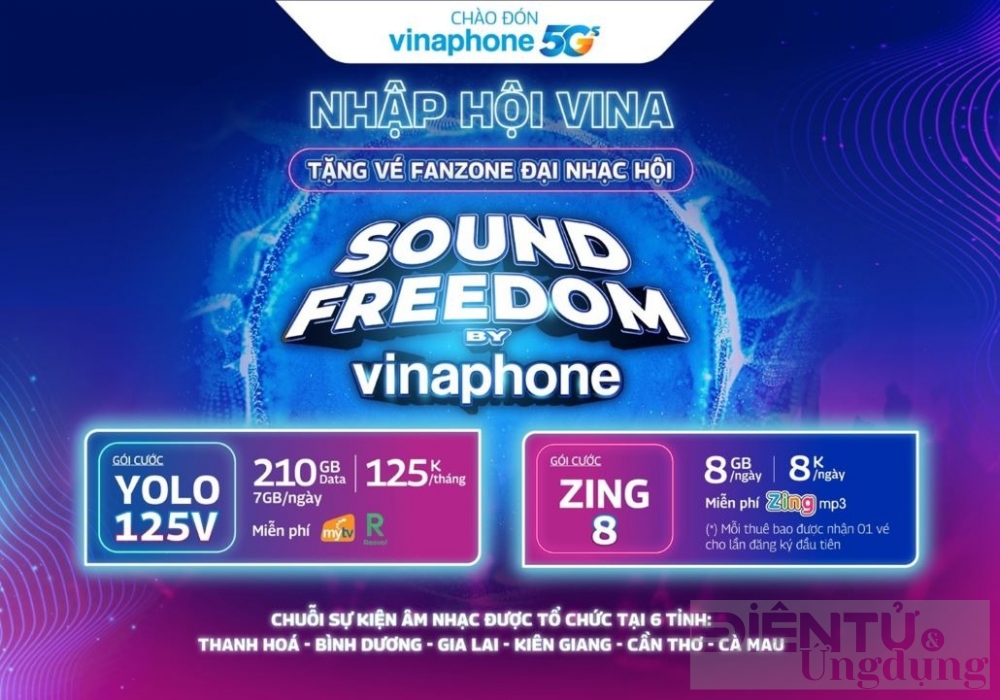 dai nhac hoi sound freedom by vinaphone mua 2 chinh thuc khoi dong