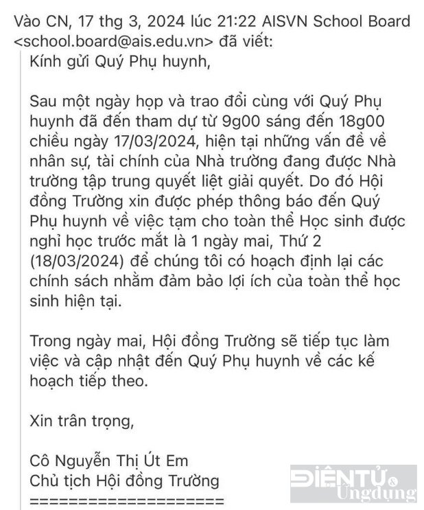 dang sau he sinh thai aisvn truong quoc te co khuon vien lon nhat tphcm