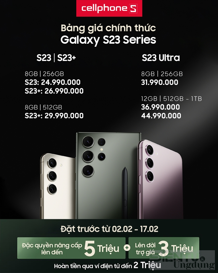 dat truoc galaxy s23 series tiet kiem den 10 trieu dong