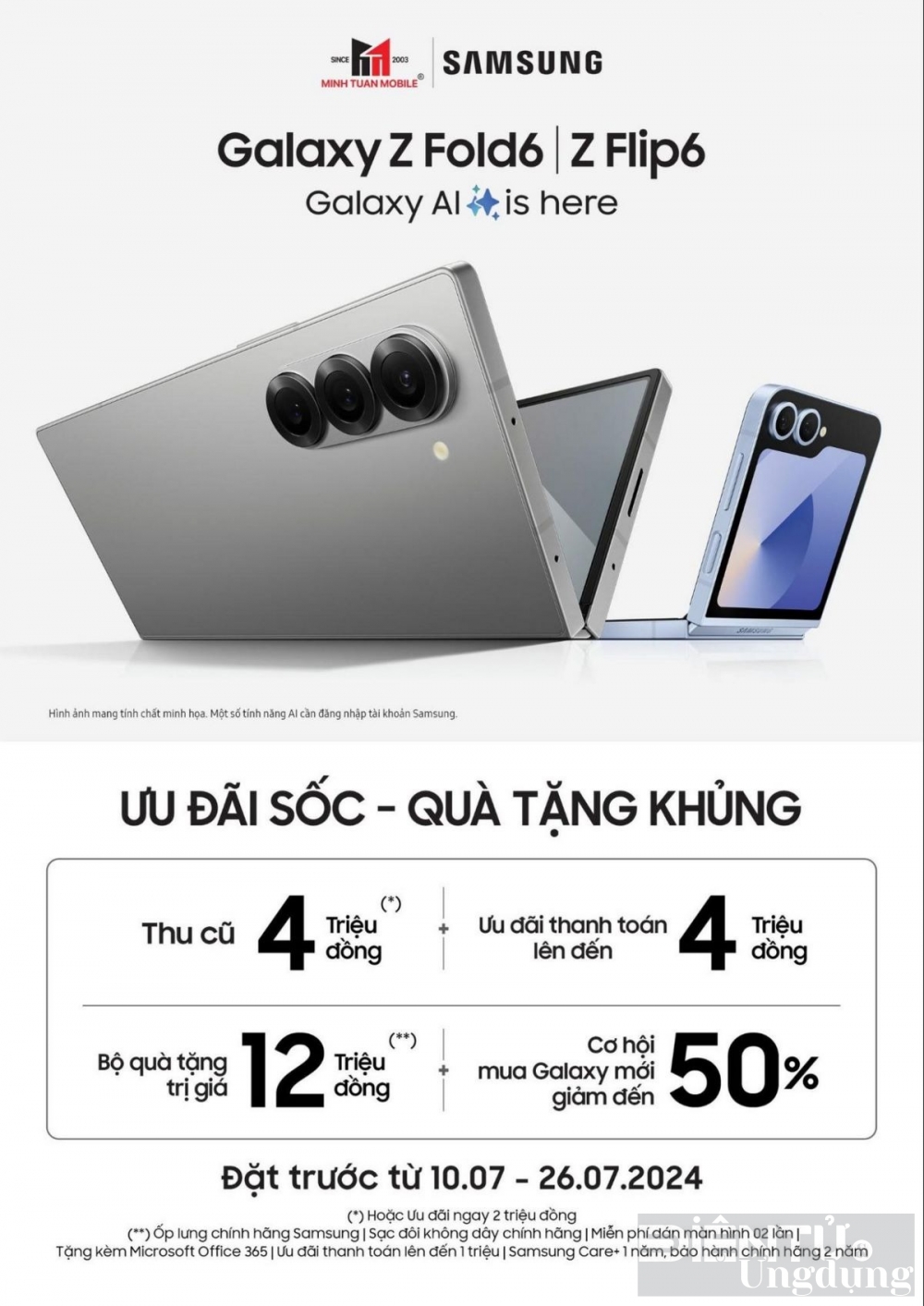 dat truoc galaxy z6 series nhan uu dai toi 20 trieu dong