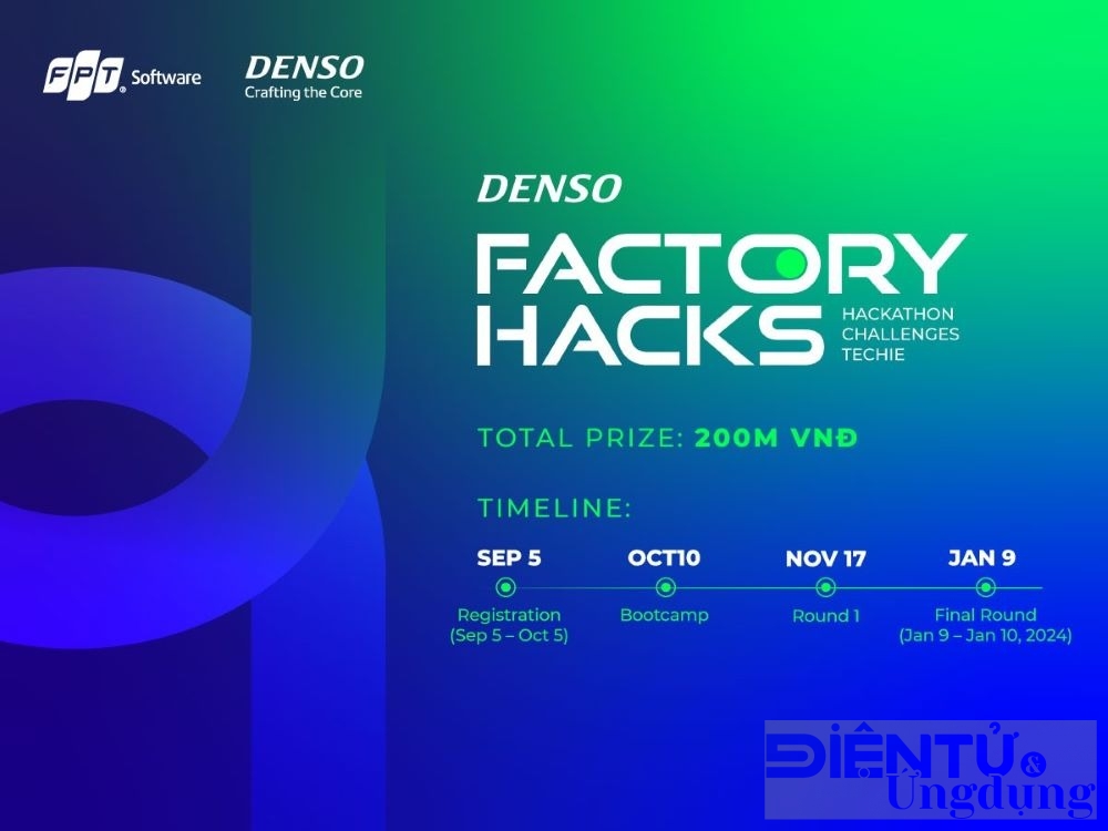 DENSO và FPT Software tổ chức cuộc thi hackathon với giải thưởng 200 triệu đồng