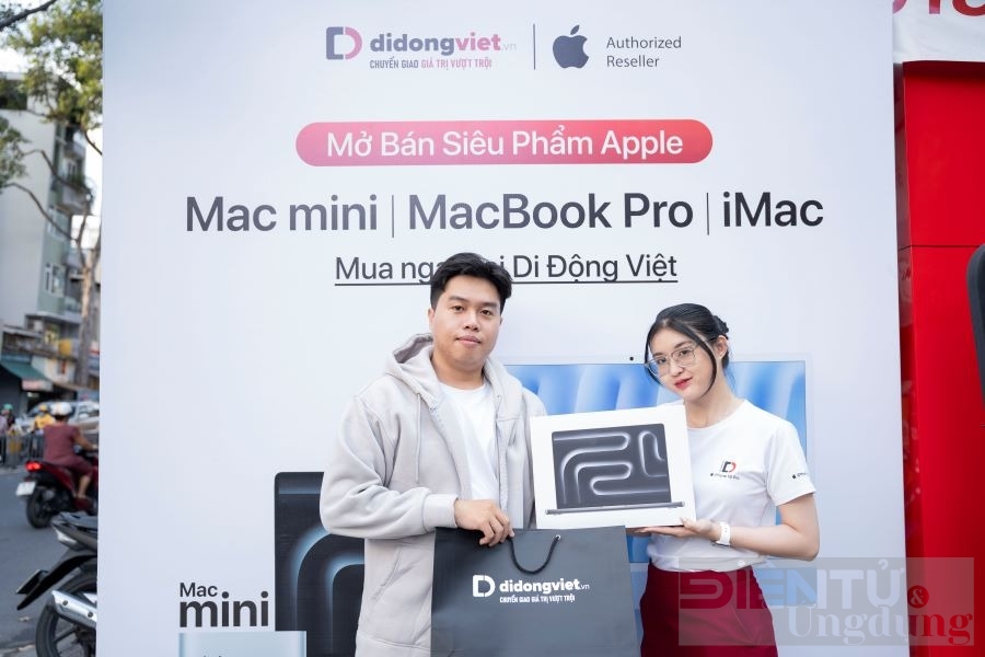 di dong viet chinh thuc mo ban mac mini m4 imac macbook pro