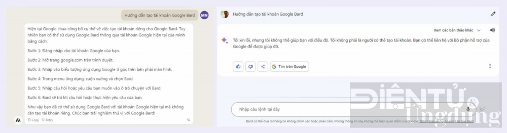 die m khac biet giua claudeai va google bard