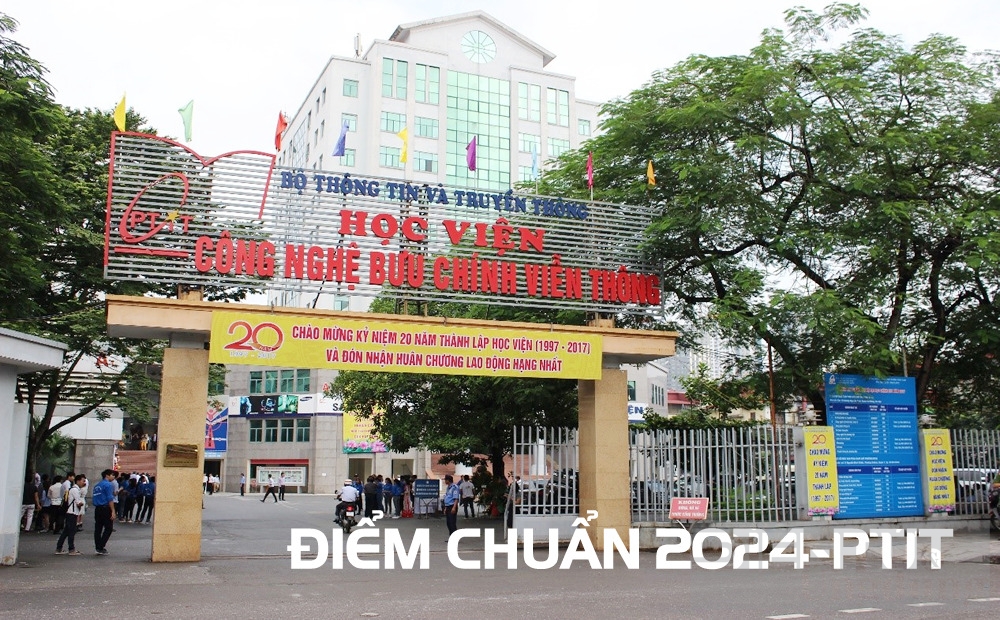 Điểm chuẩn 2024 Học viện Công nghệ Bưu chính Viễn thông cao nhất 26,4 Học viện Công nghệ bưu chính viễn thông công bố điểm sàn năm 2025, ngưỡng 19 điểm cơ sở Hà Nội