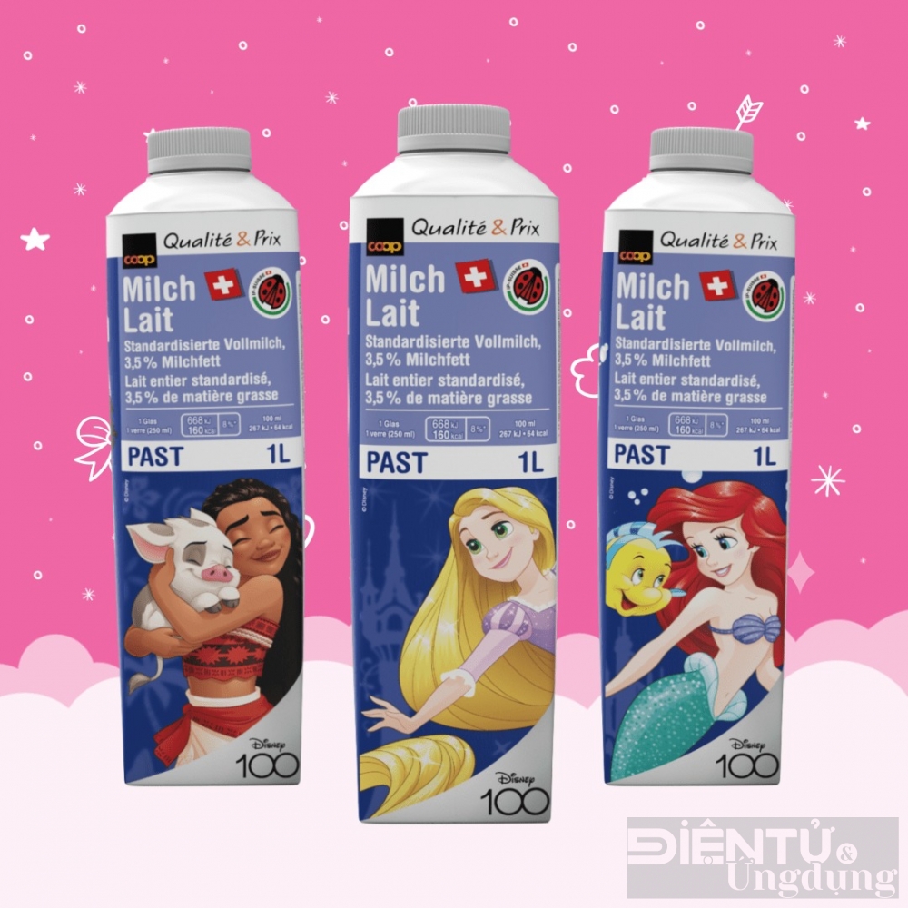 disney va tetra pak chung tay mang phep mau len vo hop sua