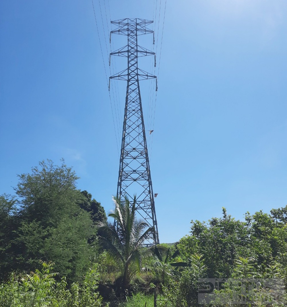 dong dien giai doan 1 duong day 220kv nha trang thap cham giai toa nguon nang luong tai tao