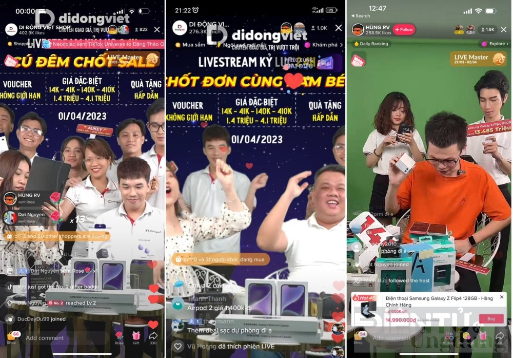 dung bo lo deal 0d 1d tai tiktokshop di dong viet ngay dem nay