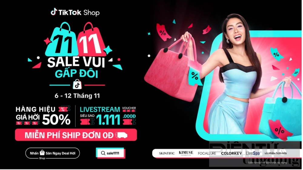 dung bo qua cac phien live tiktok shop vao cac khung gio vang tai sieu mua sam 1111