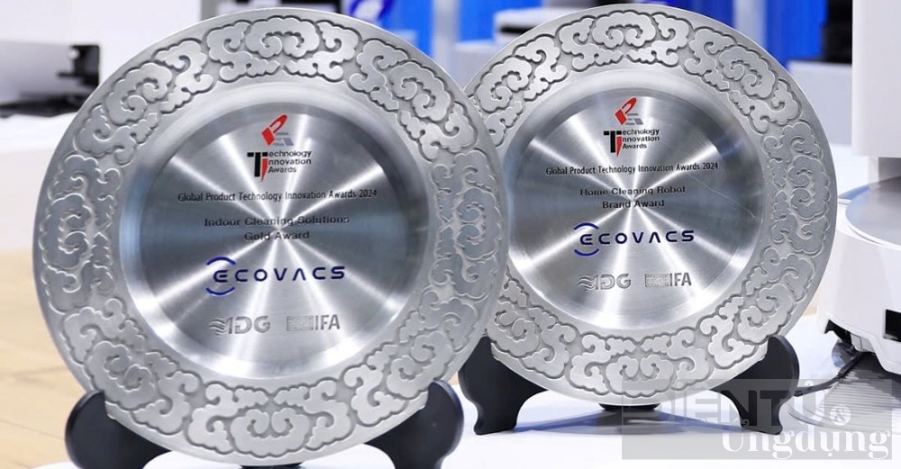 ecovacs gianh duoc 2 giai thuong sang tao tai ifa 2024